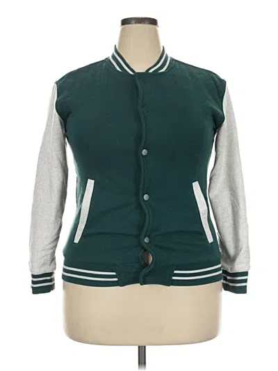 Pre-owned Old Navy Cardigan Sweater In Green