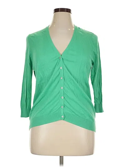 Pre-owned Old Navy Cardigan Sweater In Green