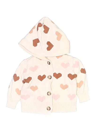Pre-owned Old Navy Babies' Cardigan Sweater In Ivory