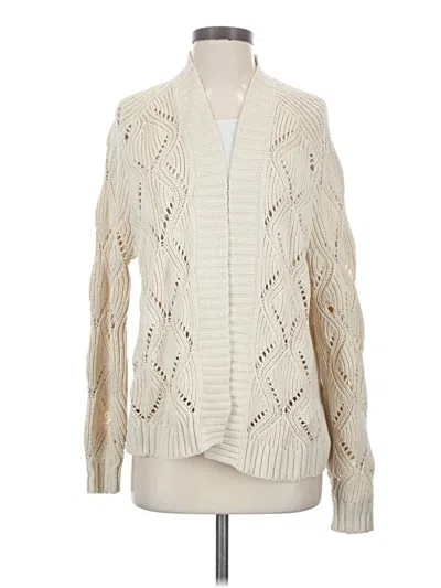 Pre-owned Old Navy Cardigan Sweater In Ivory