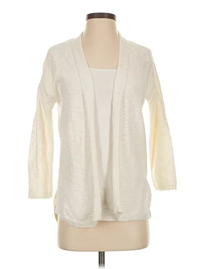 Pre-owned Old Navy Cardigan Sweater In Ivory