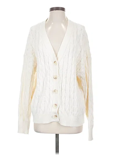 Pre-owned Old Navy Cardigan Sweater In Ivory