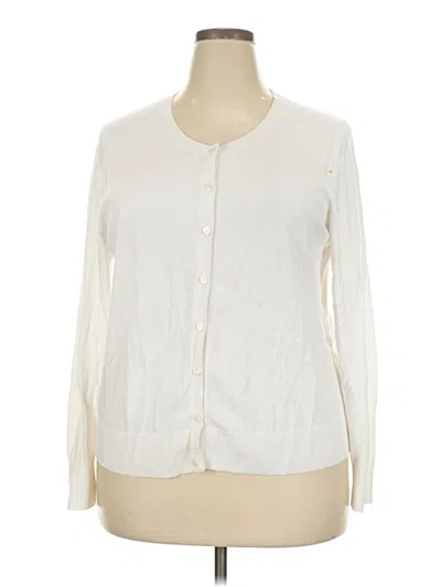 Pre-owned Old Navy Cardigan Sweater In Ivory