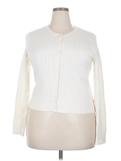 Pre-owned Old Navy Cardigan Sweater In Ivory