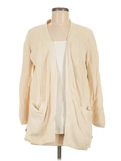 Pre-owned Old Navy Cardigan Sweater In Ivory