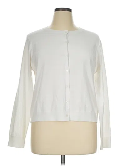 Pre-owned Old Navy Cardigan Sweater In Ivory