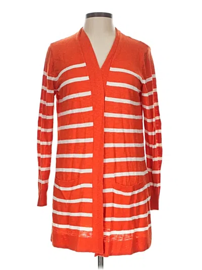 Pre-owned Old Navy Cardigan Sweater In Orange