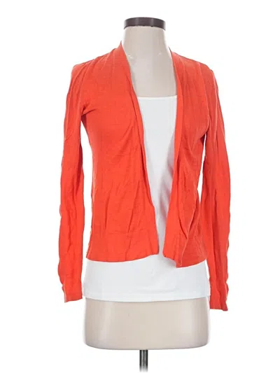 Pre-owned Old Navy Cardigan Sweater In Orange