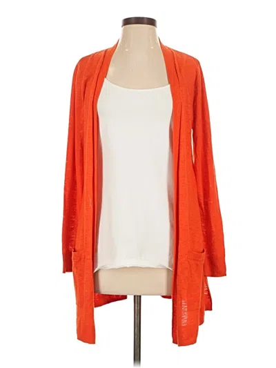 Pre-owned Old Navy Cardigan Sweater In Orange