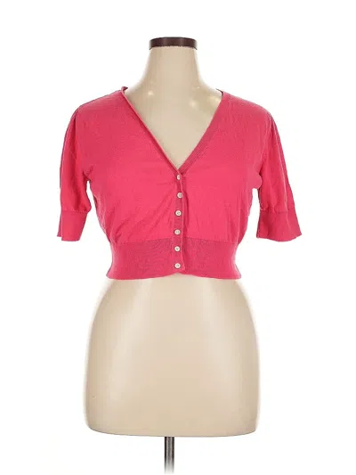 Pre-owned Old Navy Cardigan Sweater In Pink