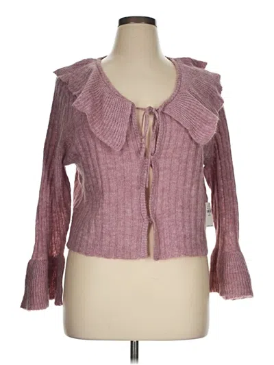 Old Navy Cardigan Sweater In Pink
