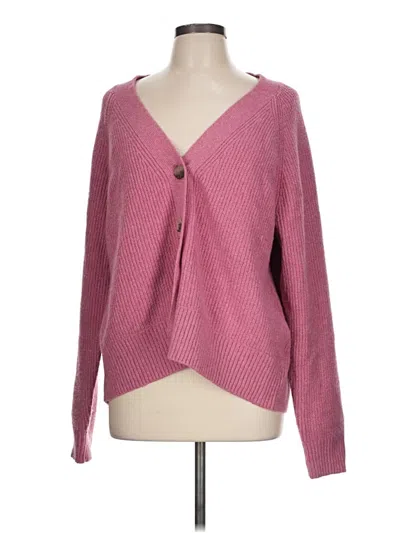 Pre-owned Old Navy Cardigan Sweater In Pink