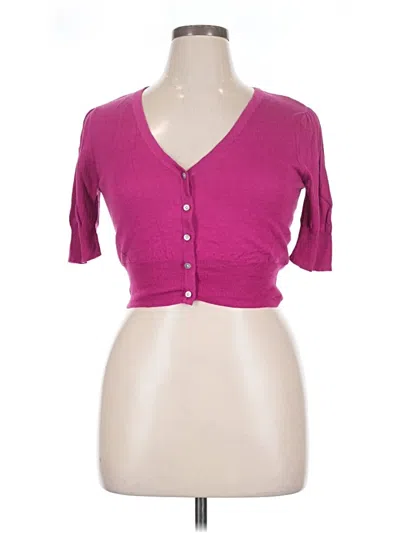 Pre-owned Old Navy Cardigan Sweater In Pink
