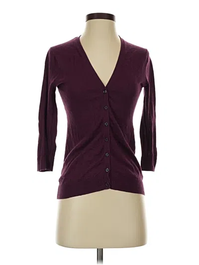Pre-owned Old Navy Cardigan Sweater In Purple