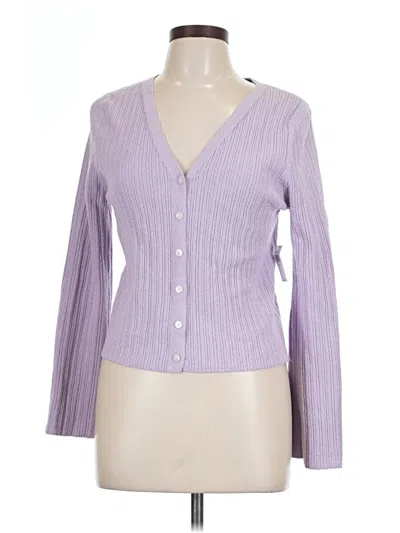 Old Navy Cardigan Sweater In Purple