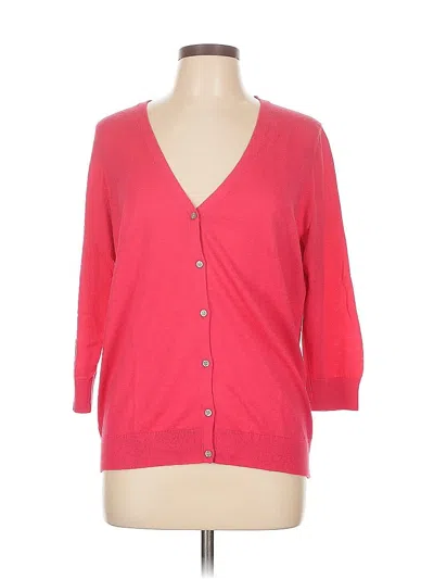 Pre-owned Old Navy Cardigan Sweater In Red