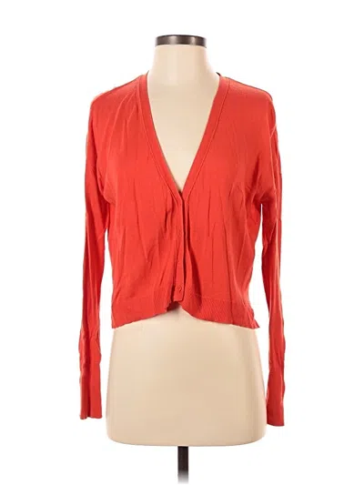 Pre-owned Old Navy Cardigan Sweater In Red