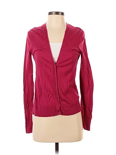 Pre-owned Old Navy Cardigan Sweater In Red