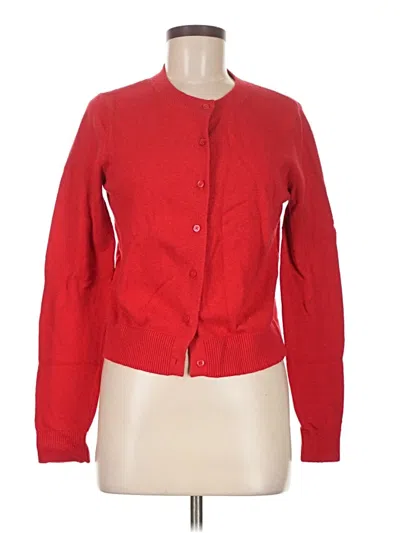 Pre-owned Old Navy Cardigan Sweater In Red