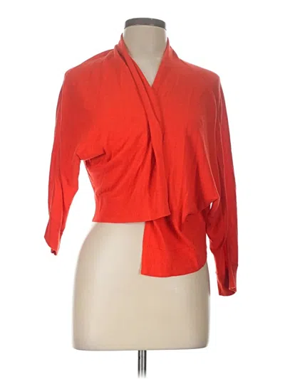 Pre-owned Old Navy Cardigan Sweater In Red