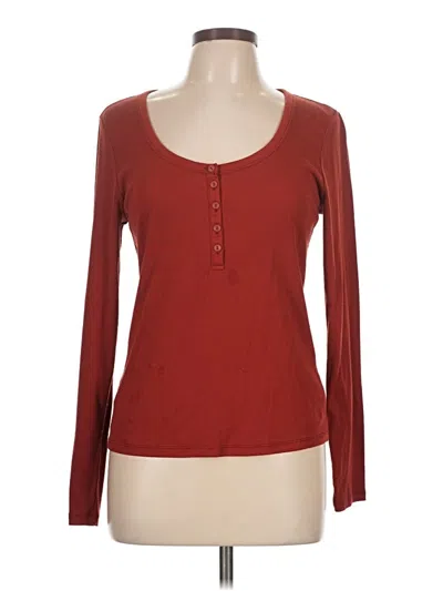 Pre-owned Old Navy Cardigan Sweater In Red