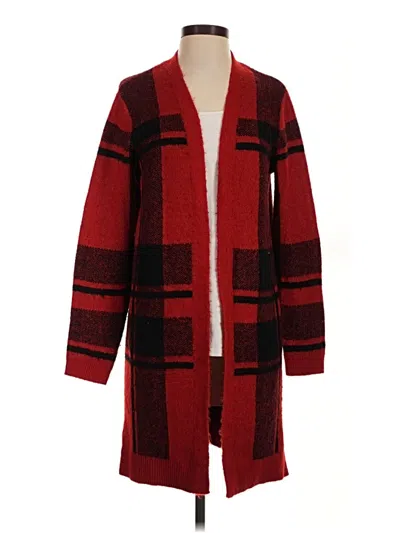 Pre-owned Old Navy Cardigan Sweater In Red