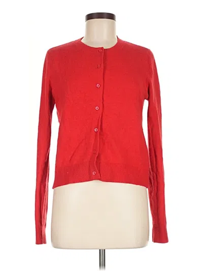 Pre-owned Old Navy Cardigan Sweater In Red