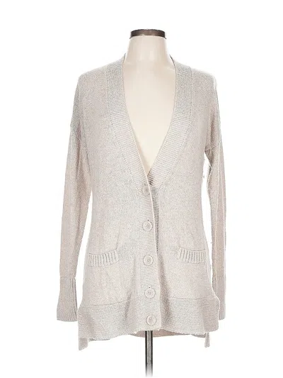 Pre-owned Old Navy Cardigan Sweater In Silver