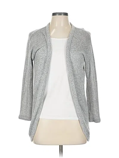 Pre-owned Old Navy Cardigan Sweater In Silver