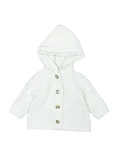 Pre-owned Old Navy Babies' Cardigan Sweater In Silver