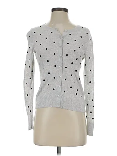 Pre-owned Old Navy Cardigan Sweater In Silver