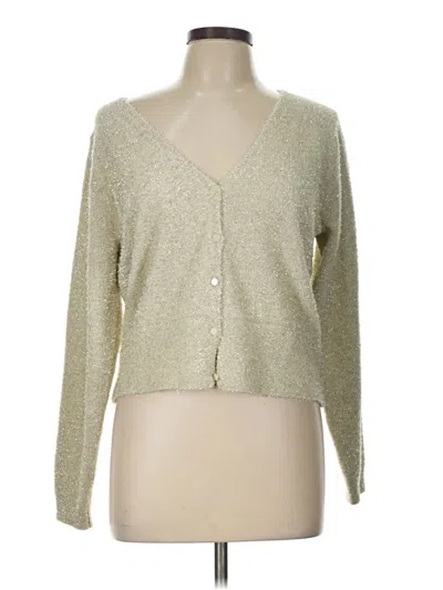 Old Navy Cardigan Sweater In Silver
