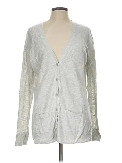Pre-owned Old Navy Cardigan Sweater In Silver