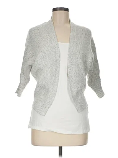 Pre-owned Old Navy Cardigan Sweater In Silver