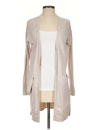 Pre-owned Old Navy Cardigan Sweater In Tan