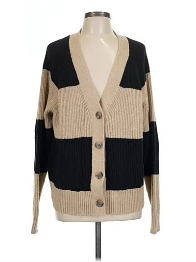 Pre-owned Old Navy Cardigan Sweater In Tan