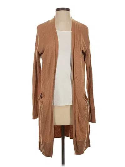 Pre-owned Old Navy Cardigan Sweater In Tan