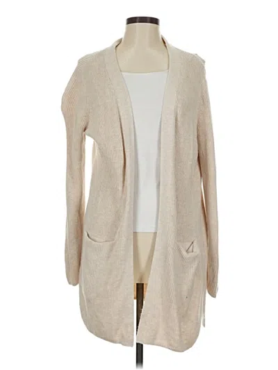Pre-owned Old Navy Cardigan Sweater In Tan