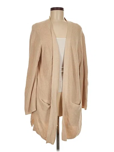 Pre-owned Old Navy Cardigan Sweater In Tan