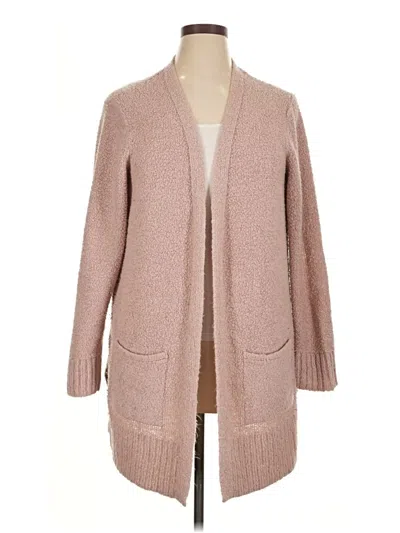 Pre-owned Old Navy Cardigan Sweater In Tan
