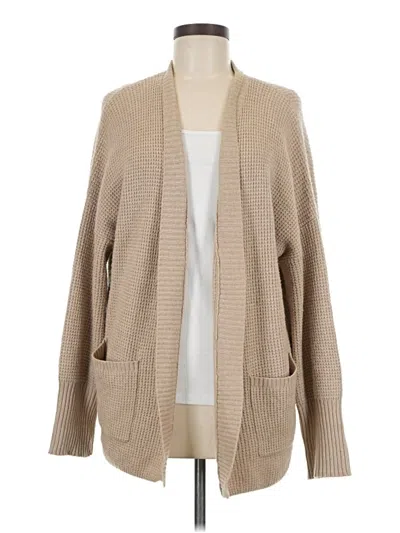Pre-owned Old Navy Cardigan Sweater In Tan