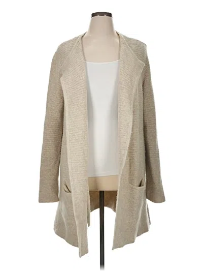 Pre-owned Old Navy Cardigan Sweater In Tan