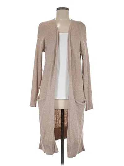 Pre-owned Old Navy Cardigan Sweater In Tan