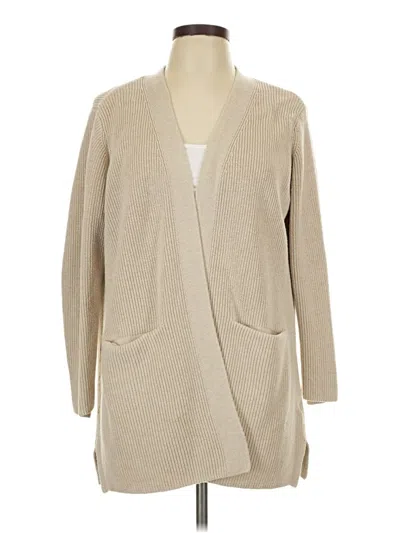Pre-owned Old Navy Cardigan Sweater In Tan