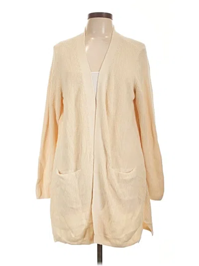Pre-owned Old Navy Cardigan Sweater In Tan