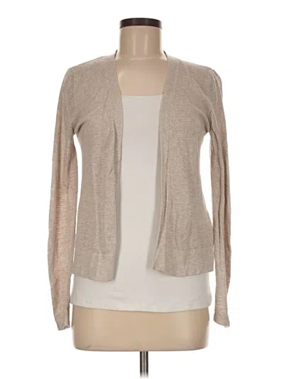Pre-owned Old Navy Cardigan Sweater In Tan