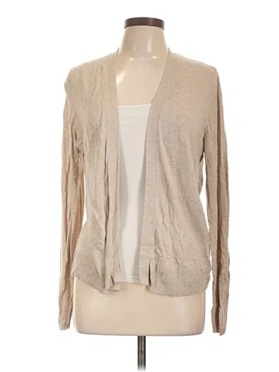 Pre-owned Old Navy Cardigan Sweater In Tan