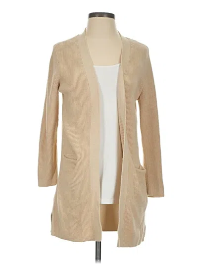 Pre-owned Old Navy Cardigan Sweater In Tan
