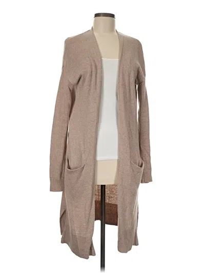 Pre-owned Old Navy Cardigan Sweater In Tan