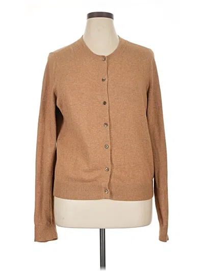 Pre-owned Old Navy Cardigan Sweater In Tan